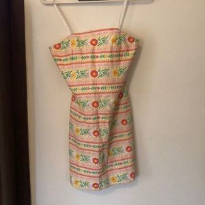 Strapless Lilly Pulitzer dress